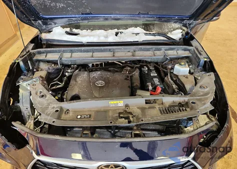 2022 Toyota Highlander Xle from USA, damaged, VIN 5TDGZRBH6NS587577